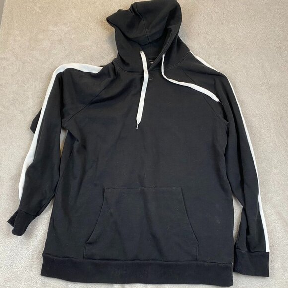 No Boundaries Men's Hoodie Sweatshirt Large Pullover Casual Activewear Black - Picture 6 of 7